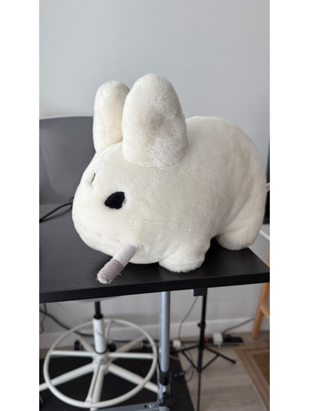 Kozik x Kidrobot Smorkin’ Labbit White Plush Rabbit Collectible